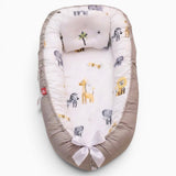 מיטת תינוק ניידת עם כרית BabyNest