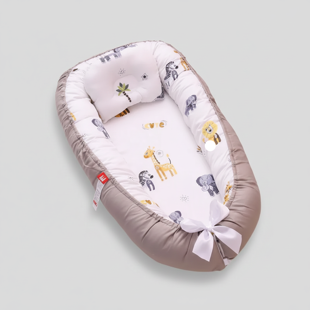 מיטת תינוק ניידת עם כרית Baby Dream