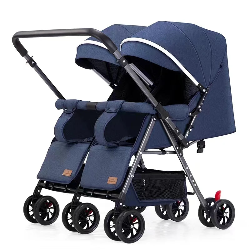 עגלה תאומים Twin Stroller
