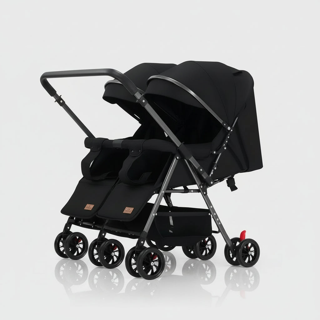 עגלה תאומים Twin Stroller