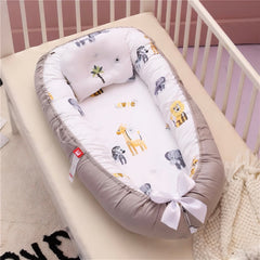מיטת תינוק ניידת עם כרית BabyNest - BABITO, תמונה 2